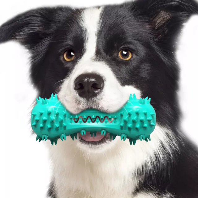 Pet Dog Cleaning Chew Toys for Aggressive Dogs Rubber Molar Stick Dog Oral Teeth 3