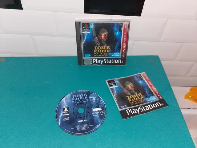 Tomb raider sur les traces de lara croft complet tester playstation 1 - Jeux vidéo