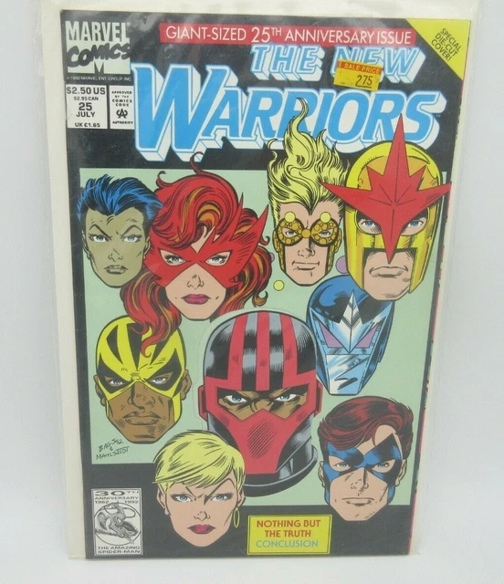 Marvel New Warriors #25 (1992) 9.0 VF/NM Nova, Firestar, Darkhawk