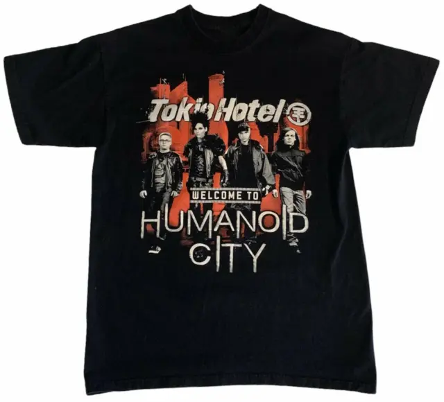 Tokio Hotel Welcome To Humanoid City Tour 2010 T-Shirt Cotton Men S to 5XL BE200