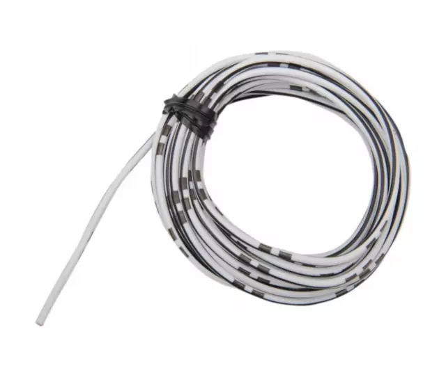 1 Rollo Cable Eléctrico 4 M- Blanco / NOIR-2120-0285