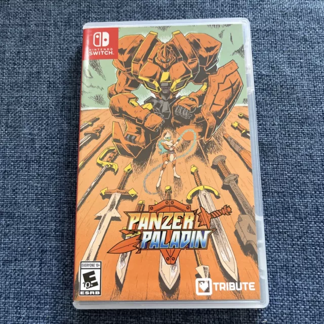 Panzer Paladin Cover B (Nintendo Switch) MINT LRG, RARE!