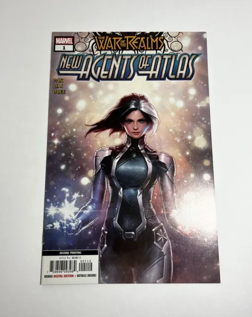 War Of The Realms: New Agents of Atlas #1 (Marvel Comics 2019) 2nd Print Variant