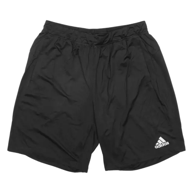 ADIDAS Mens Sports Shorts Black Loose L W30