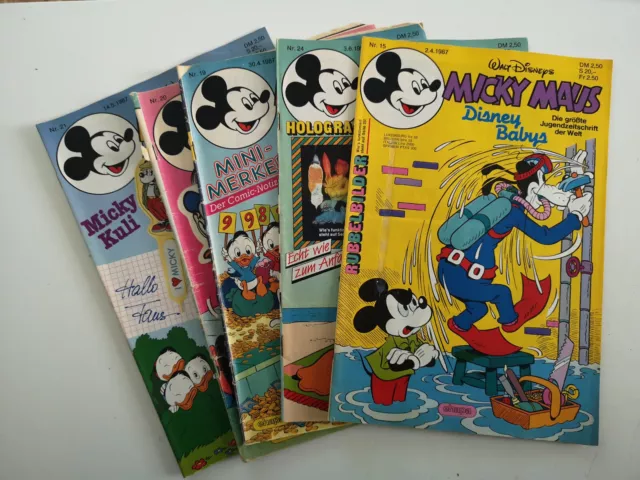 Walt Disneys      5 x    MICKY MAUS     Posten   31
