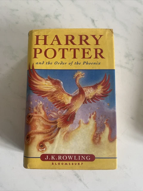 HARRY POTTER AND The Order Of The Phoenix First Edition Rowling Error ...