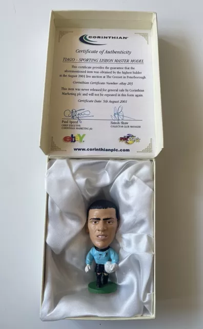 Corinthian Unreleased Master Model Tiago Ferreira Sporting Lisbon Coa In Box