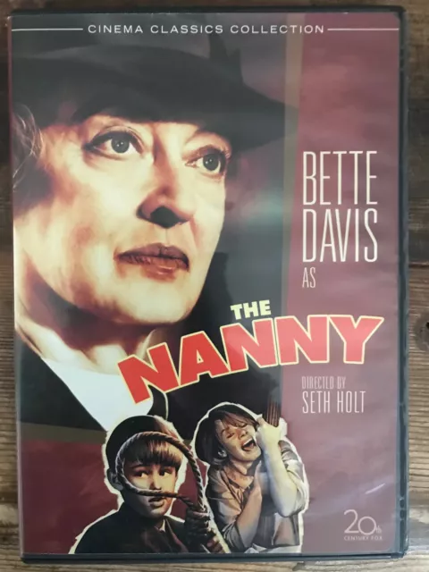 THE NANNY - Bette Davis - Jimmy Sangster - Hammer Horror - Region 1 DVD - OOP