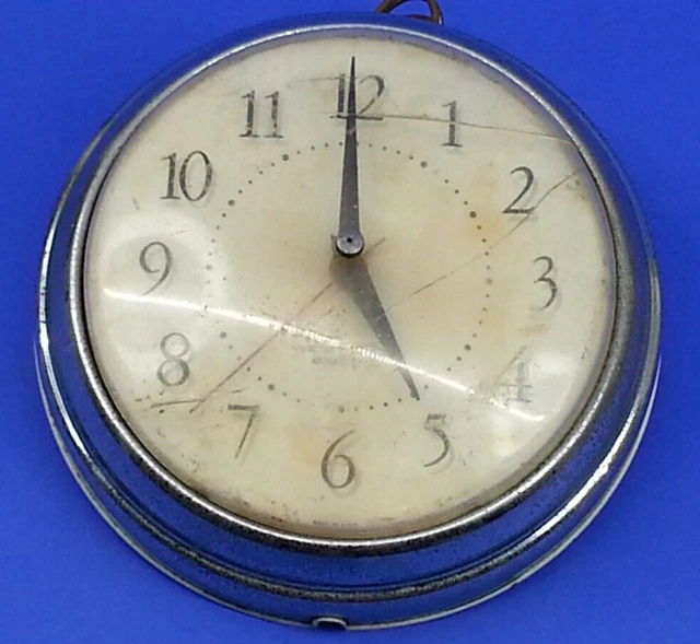 VINTAGE WESTCLOX ELECTRIC Wall Clock Original Price Tag £28.98