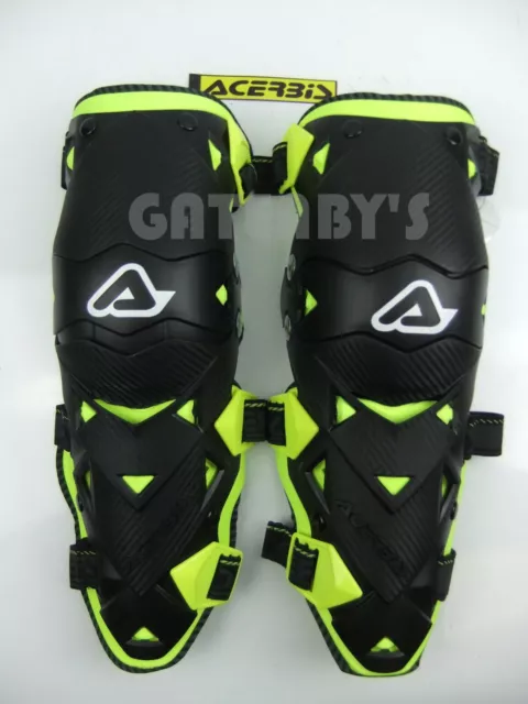 Acerbis EVO 3.0 Hinged Knee Guards Impact Enduro Mx Motocross Pads Protection