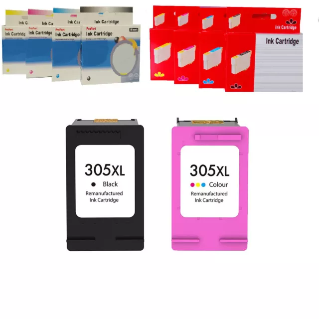 HP 305XL CARTUCCIA COMPATIBILE BK TRICOLORE 3YM62AE o 3YM63AE