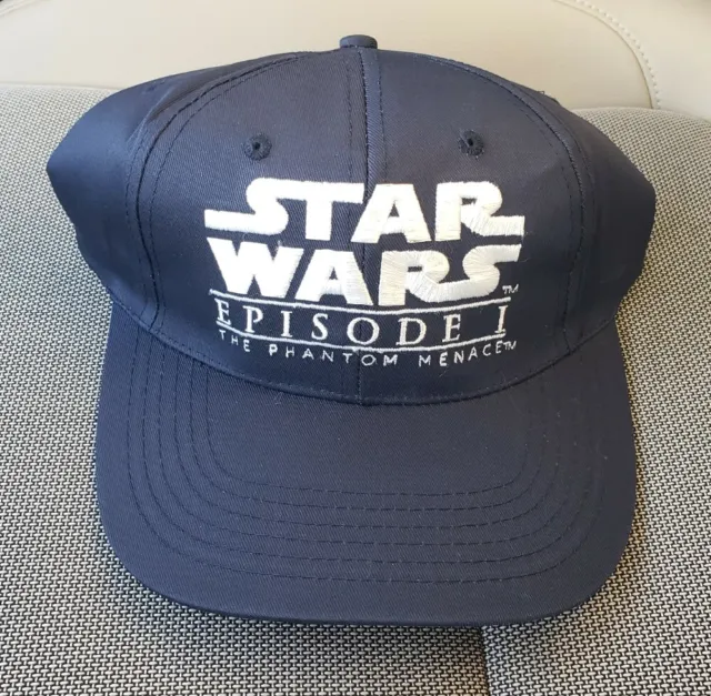 Vintage Star Wars Episode 1 The Phantom Menace Taco Bell Movie Promo Hat Cap NEW