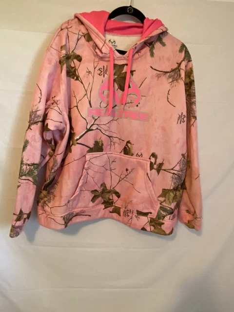 Realtree, women's pink camo hoodie, size 2XL (20) Realtree, women's pink camo hoodie, size 2XL (20)