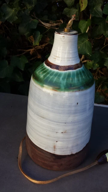 Lampe Berger Brugnot En Grès émaillé - Canards Sauvages Modèle N°3 / N°40 - Art Déco