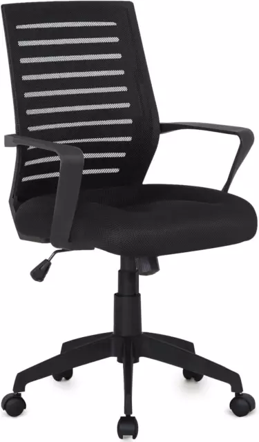 Premium Mesh Chair with 3D Surround Padded Seat Cushion for Task/Desk/Home Offic