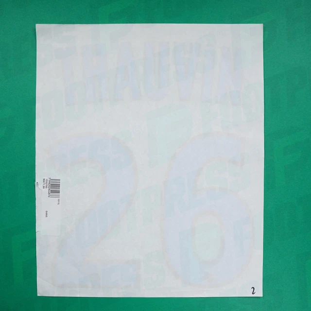 FLOCAGE OFFICIEL EQUIPE DE FRANCE 2020 AWAY