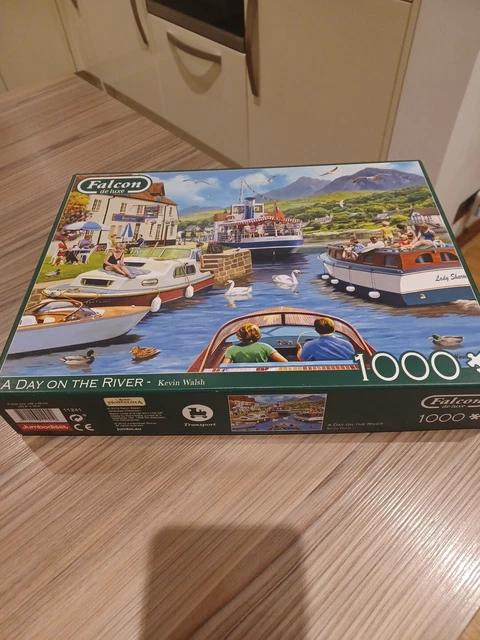 Falcon jigsaw puzzle 1000 piece -A Day On The River Complete