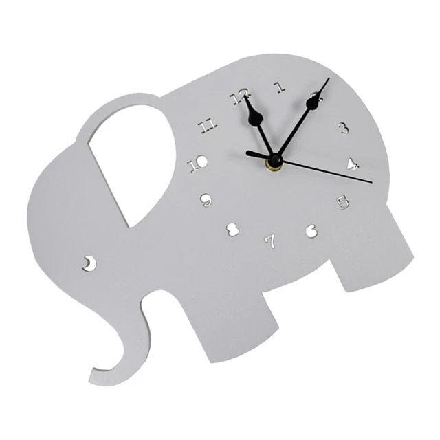 Horloge Muette Horloge De Décoration Murale Décor Champêtre Cloche Silencieuse