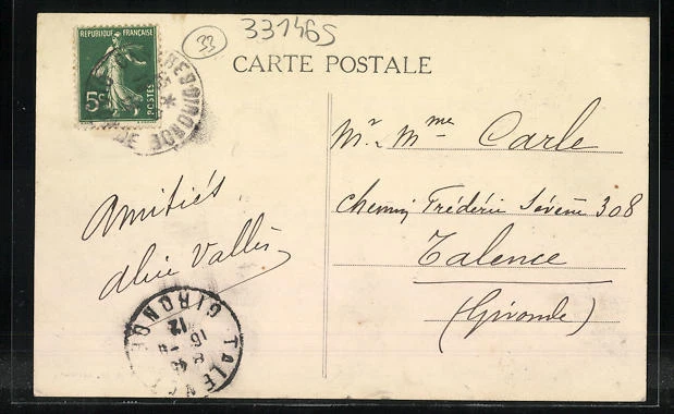 CPA Castres, Avenue de la Gare - Route Nationale 1912 2