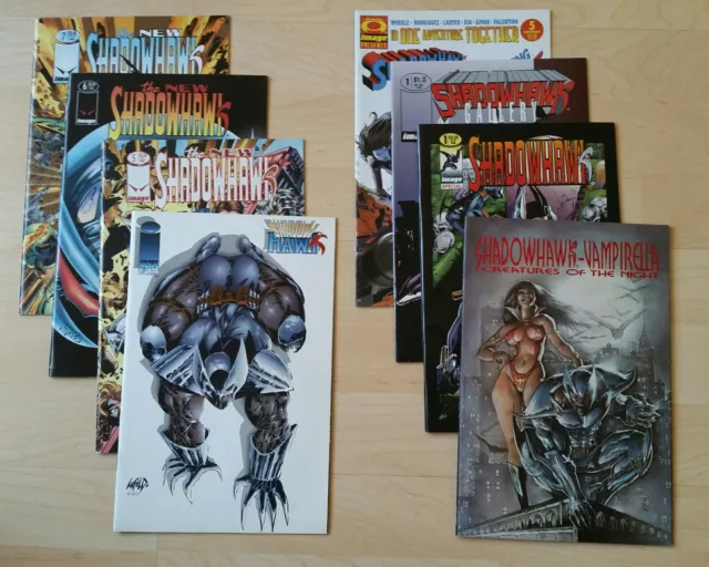 Image Comics Lot Shadowhawk 0, New 5.6.7, Vampirella, Special, Gallery, v2 5