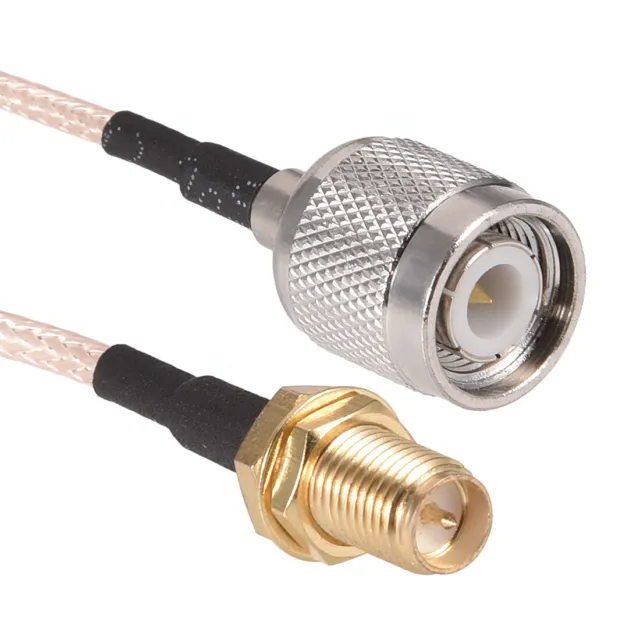 RP SMA Female to TNC Male Brass with 19.6" RG316 RF Coaxial Coax Adapter 1pcs 3