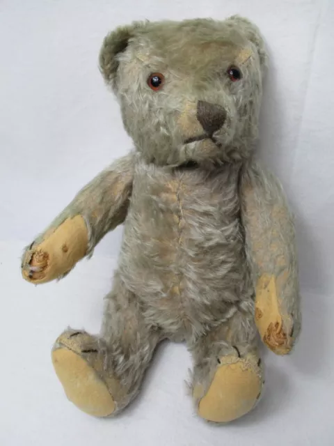 Alter Steiff Spielzeug Baby Teddy Bär 35 cm mit Knopf und Kippstimme