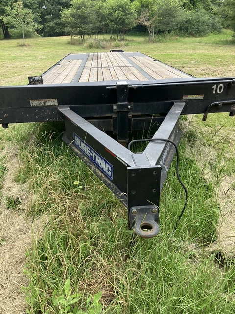 30’ flatbed trailer, pintle hitch, 22,500