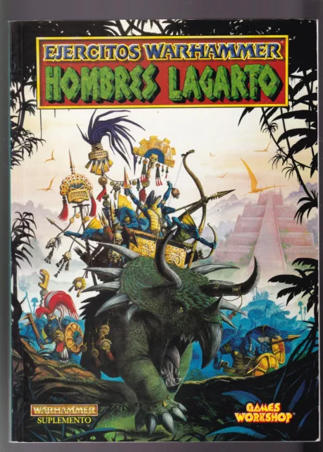 Warhammer Fantasy. Libro ejercito Hombres Lagarto. 5 edicion. Castellano