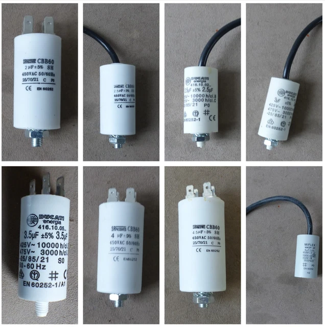 Condensateur 30µF (30mF) 450V - Composants électriques