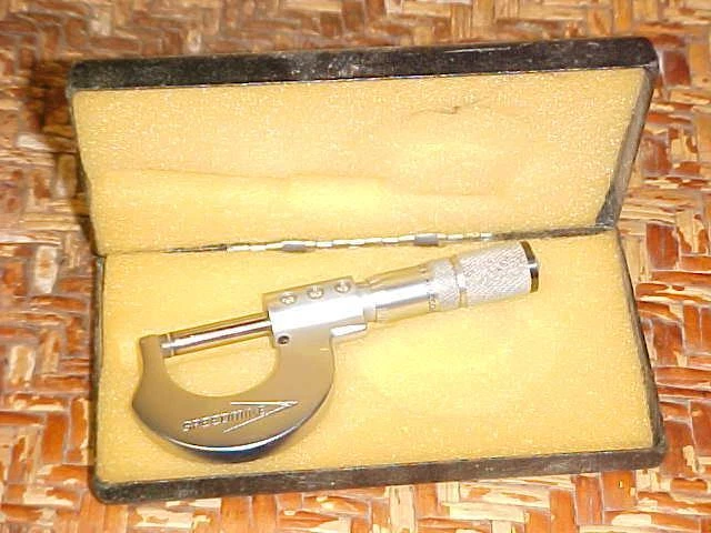 Vintage SLOCOMB SPEEDMIKE MICROMETER USA  w Orig Box!