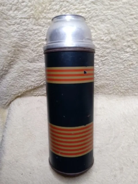 VINTAGE J.C. HIGGINS  Sears & Roebucks 1 PINT VACUUM BOTTLE THERMOS No. 7371