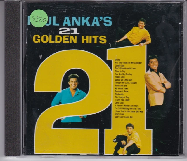 PAUL ANKA – Paul Anka's 21 Golden Hits – RCA Victor LSP-2691