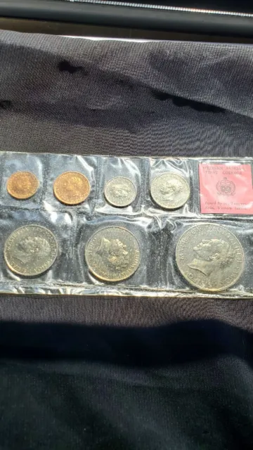 1967 Western Samoa's First Coinage Mint Set