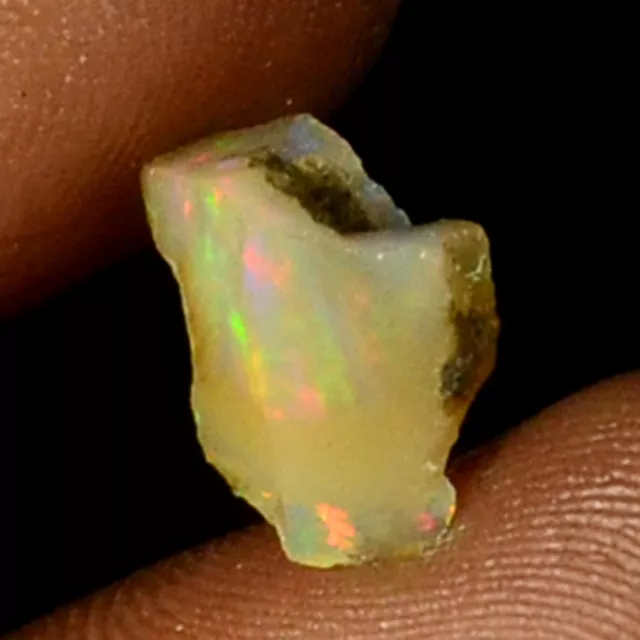 NATURAL100% UNHEATED WELO OPAL ROUGH FACET SPECIMEN NR! 2.55Ct