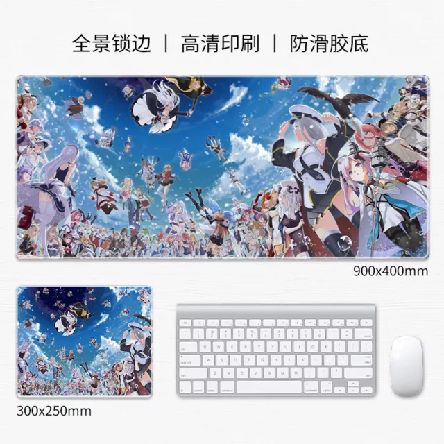 Azur Lane Desk Keyboard Anime Play Mat Cosplay Home Office Mouse Pad Gifts #6