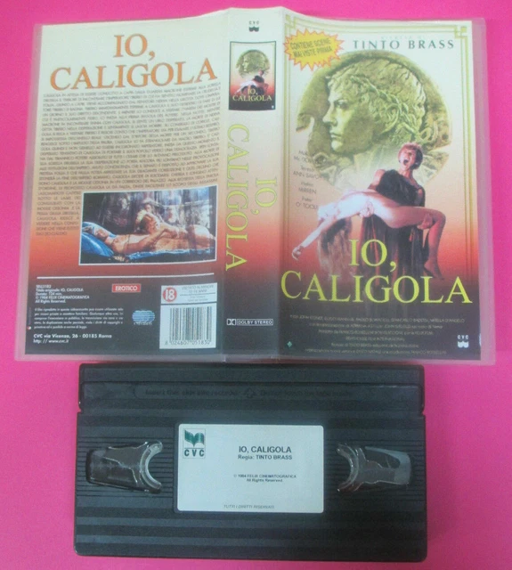 VHS FILM IO CALIGOLA 1984 Tinto Brass Mc Dowell Teresa Ann Savoy (F18) no dvd EUR 8,50 PicClick IT