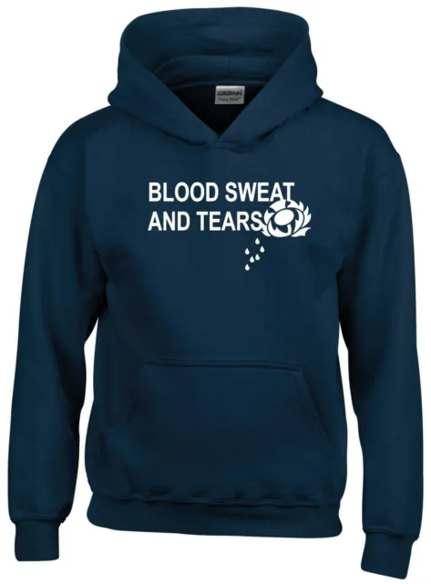 Scotland Blood Sweat & Tears Rugby Nations 6 Hoodies
