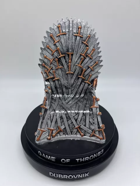 Game of Thrones Eiserner Thron Replik Statue Figur Dubrovnik Handyhalterung