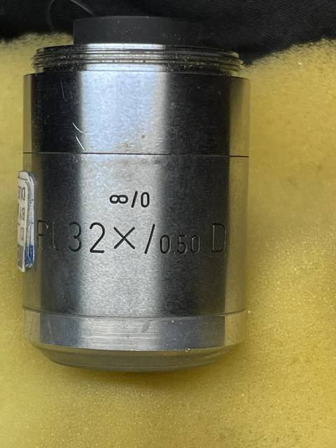 LEITZ WETZAR GERMANY PL 32X/0.50  Microscope objective