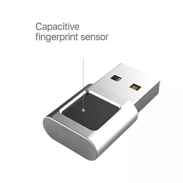 USB Fingerprint Reader Module Biometric Scanner for Windows 10/11 Dongle