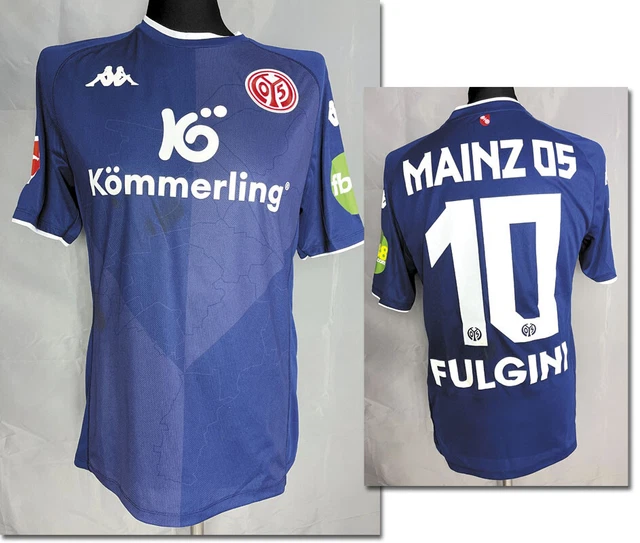 match worn shirt Spielertrikot FSV Mainz 05 2022/2023 Angelo Fulgini Fußball