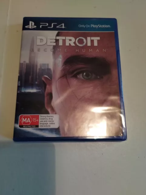 Brand New & Sealed DETROIT BECOME HUMAN Video Game for Playstation 4 PS4