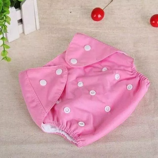 Baby Cloth Diaper Reusable Washable Adjustable Pocket Waterproof Nappy Suit pack 5