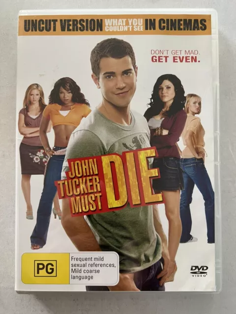 John Tucker Must Die DVD 2006 Uncut Version R4 Ex Rental