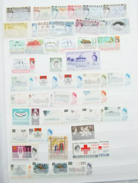 Bahamas - Qe Period About 50 Mint And Used
