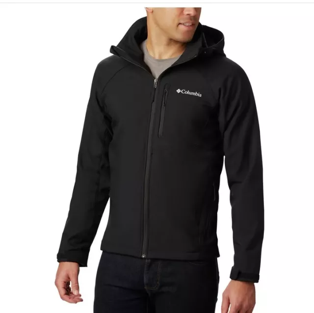 Columbia Herren Funktionsjacke Cascade Ridge Softshell 1518251-011 schwarz