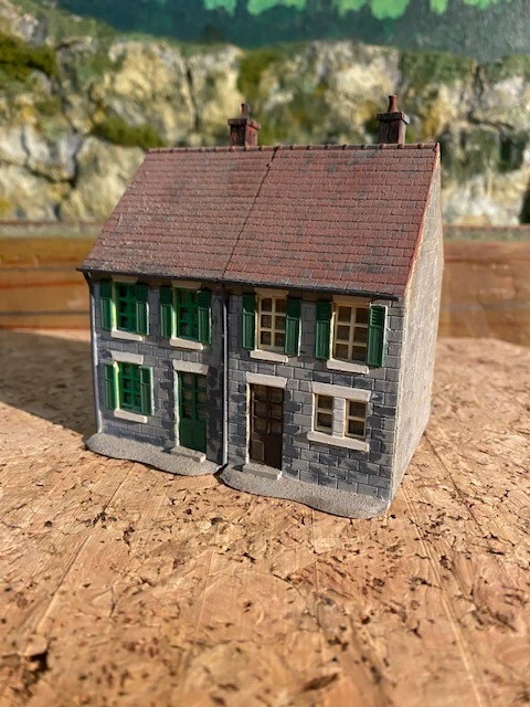 JOUEF MAQUETTE À monter bloc 2 immeubles "pierre" Ref 1983 EUR 30,00 - FR