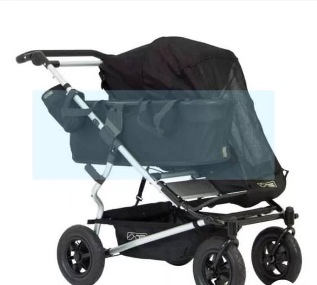 MOUNTAIN BUGGY DUET Joey Fabric Only. Attaches To Carrycot Frame. VGC 39.26 PicClick AU