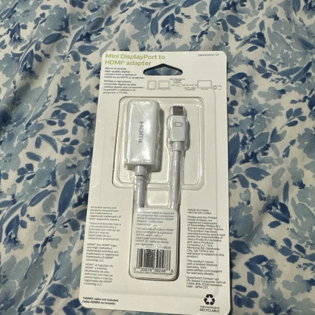 StarTech 6.5ft Mini DisplayPort To HDMI Adapter Cable - Connect Your Laptop To A Monitor Or TV