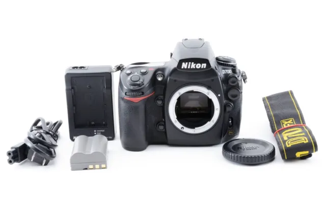 Nikon D700 12.1MP Digital SLR FX Camera Black body From Japan (Excellent++) #687